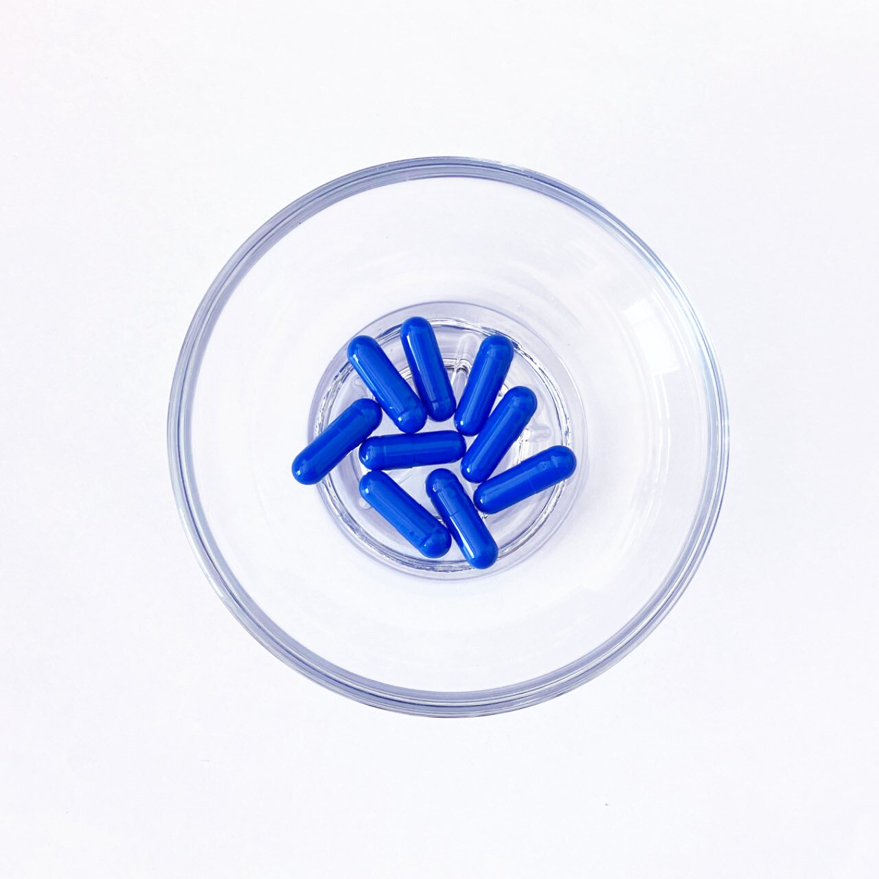 Size 0 Dark blue Gelatin Empty Hard Capsule