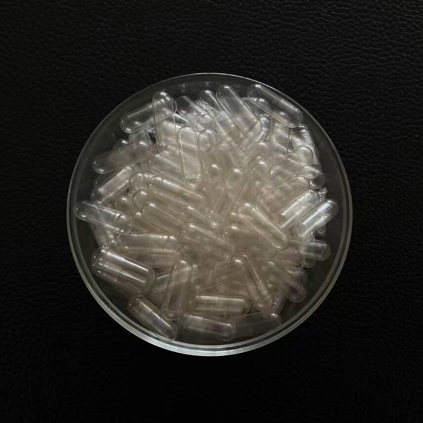 Size 00 Clear Enteric Coated Gelatin Empty Hard Capsule